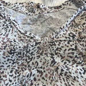 Animal Print Tee Shirt